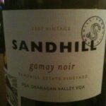 Wine Tasting at Home – Sandhill Gamay Noir
