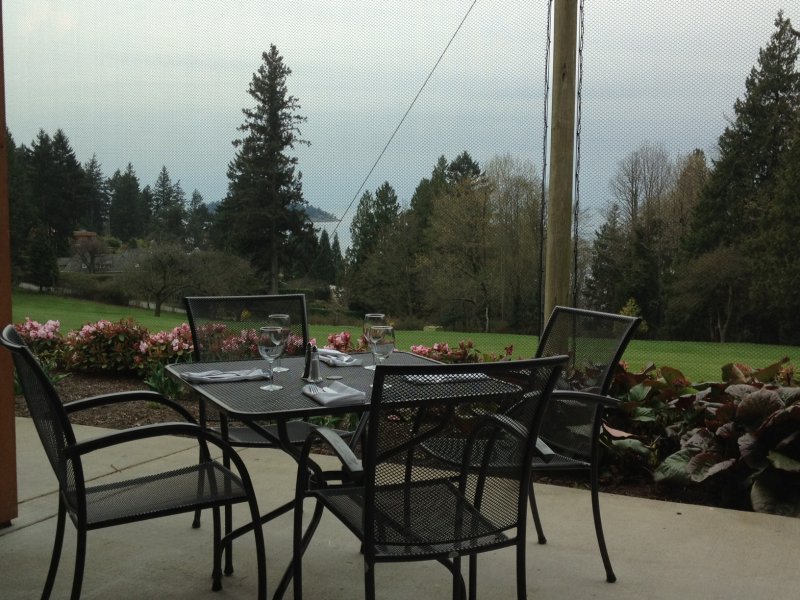 View from Larson Station Restaurant, Gleneagles Golf Course, West Vancouver