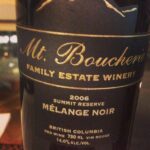 Wine Tasting at Home – Mt. Boucherie Melange Noir
