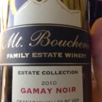 Wine Tasting at Home – Mt. Boucherie Gamay Noir